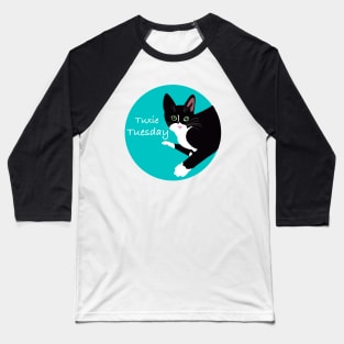 Tuxie Tuesday Baseball T-Shirt